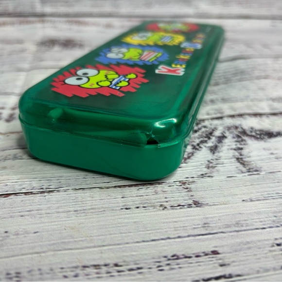 Vintage Sanrio Kero Keroppi Pencil Case With Extras PLEASE READ - Picture 4 of 11